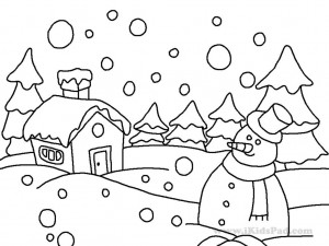 Disney-Winter-Coloring-Pages-Printable-3