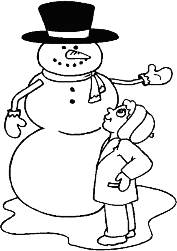 Winter Season Coloring Pages   Crafts and Worksheets for ...