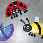 Minibeast ideas using paper plates