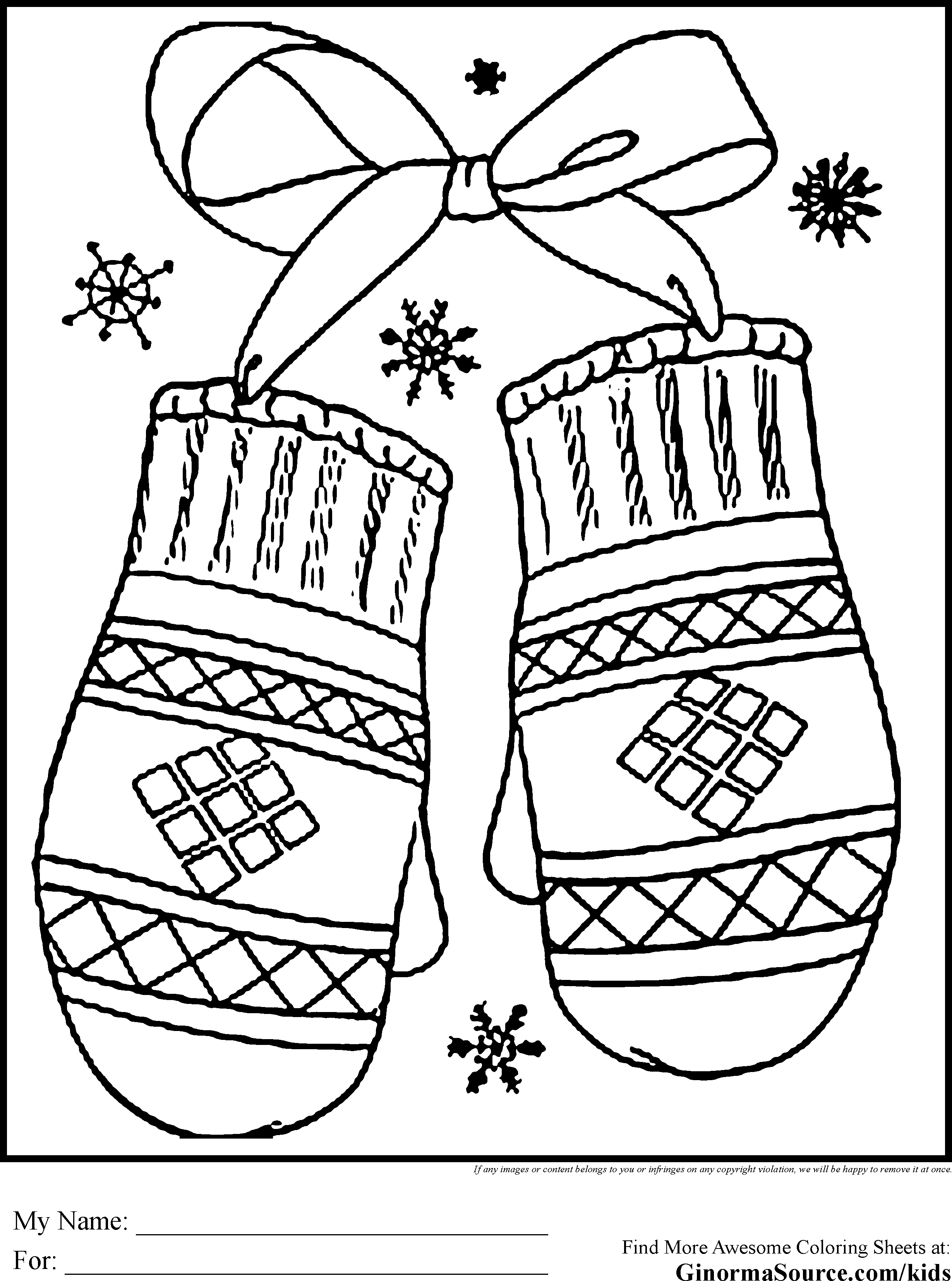Winter Season Coloring Pages | Crafts and Worksheets for Preschool