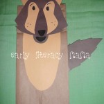 Wolf Paperbag Puppet