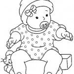baby_with_nipple_coloring_page