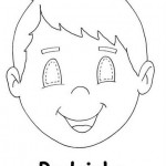 boy mask coloring page (2)