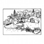 camping_with_family_coloring_pages
