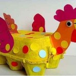 egg carton hen