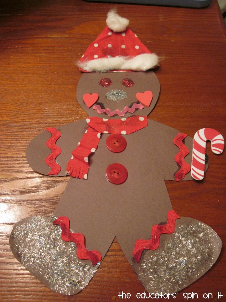 Gingerbread crafts for kids   Crafts and Worksheets for ...