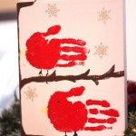 handprint bird craft