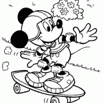 mickeymouse_skating_coloring_pages