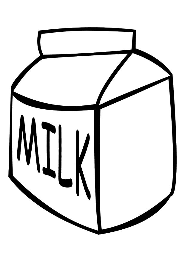 Dairy Products Coloring Pages | Crafts and Worksheets for Preschool