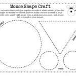 mouse shape craft