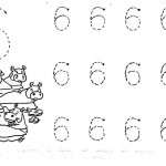 number six 6 tracing and coloring worksheets  (21)