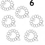 number six 6 tracing and coloring worksheets  (3)