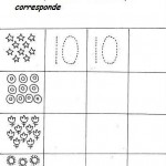 number ten 10 coloring and tracing worksheets  (10)