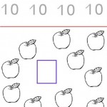 number ten 10 coloring and tracing worksheets  (4)