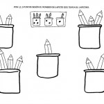 number three coloring and tracing worksheets (12)