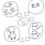 number three coloring and tracing worksheets (24)