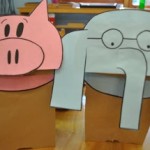 paper bag elephant craft