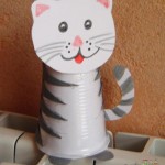 paper cup cat craft