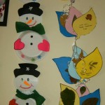 paper plate snowman crafts