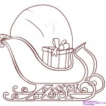 sled-coloring-page-free
