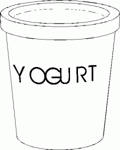 yogurt coloring
