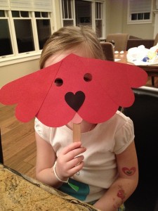 Clifford the Big Red Dog craft