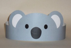 Koala Paper Crown - Printable