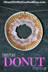 Paper Plate Donut {Kid Craft}