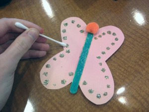 Qtipprint Butterfly craft