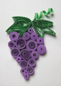 Quilled_Grapes
