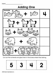 Simple Addition Worksheets For Kids