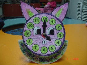 bunny clock craft for kids (5)
