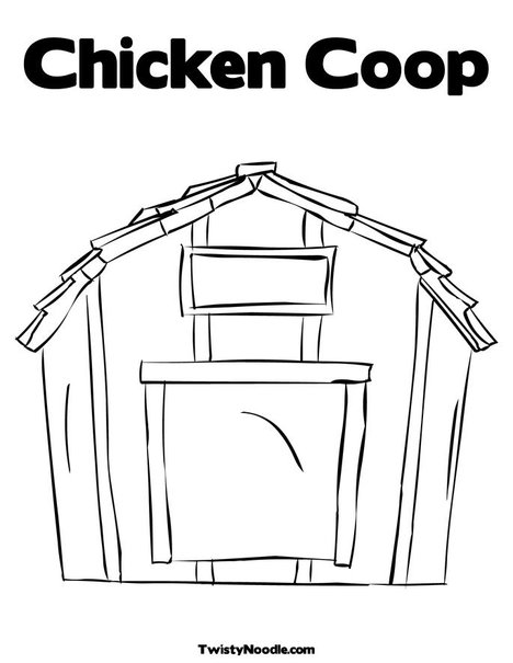 free clipart chicken coop - photo #36