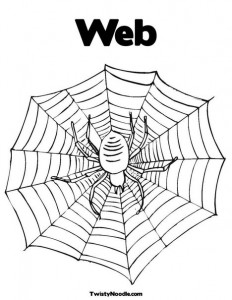 cobweb coloring