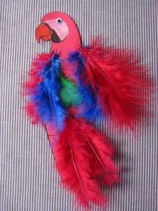 easy parrot craft
