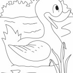 free duck coloring page for kids (41)