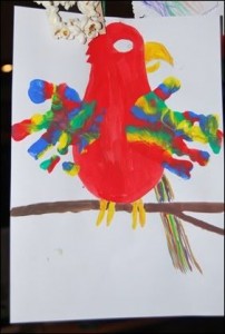 Parrot craft idea for kids | Crafts and Worksheets for Preschool