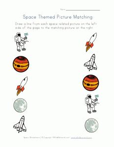 matching-space-pictures-worksheet