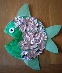 rainbow fish craft for kids