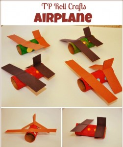toilet paper roll airplane craft