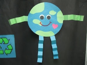 Earth day craft idea for kids | Crafts and Worksheets for Preschool