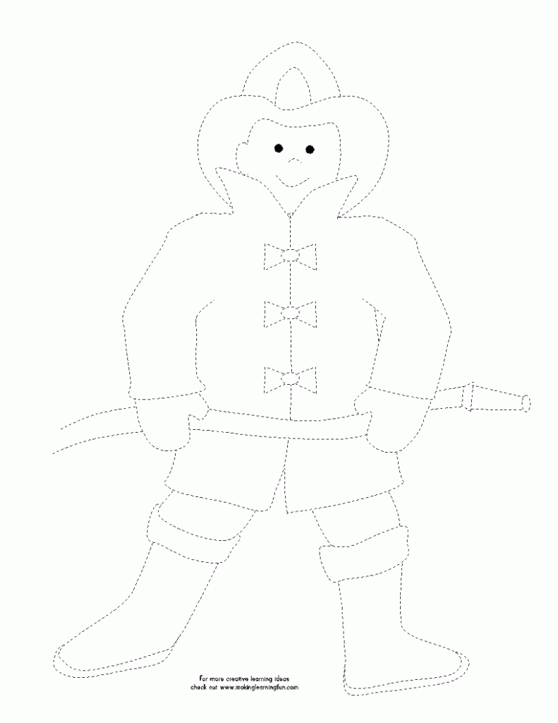 Community helper trace worksheet for kids | Crafts and Worksheets for