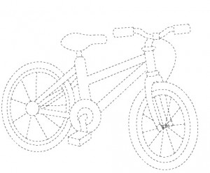 bicycle trace