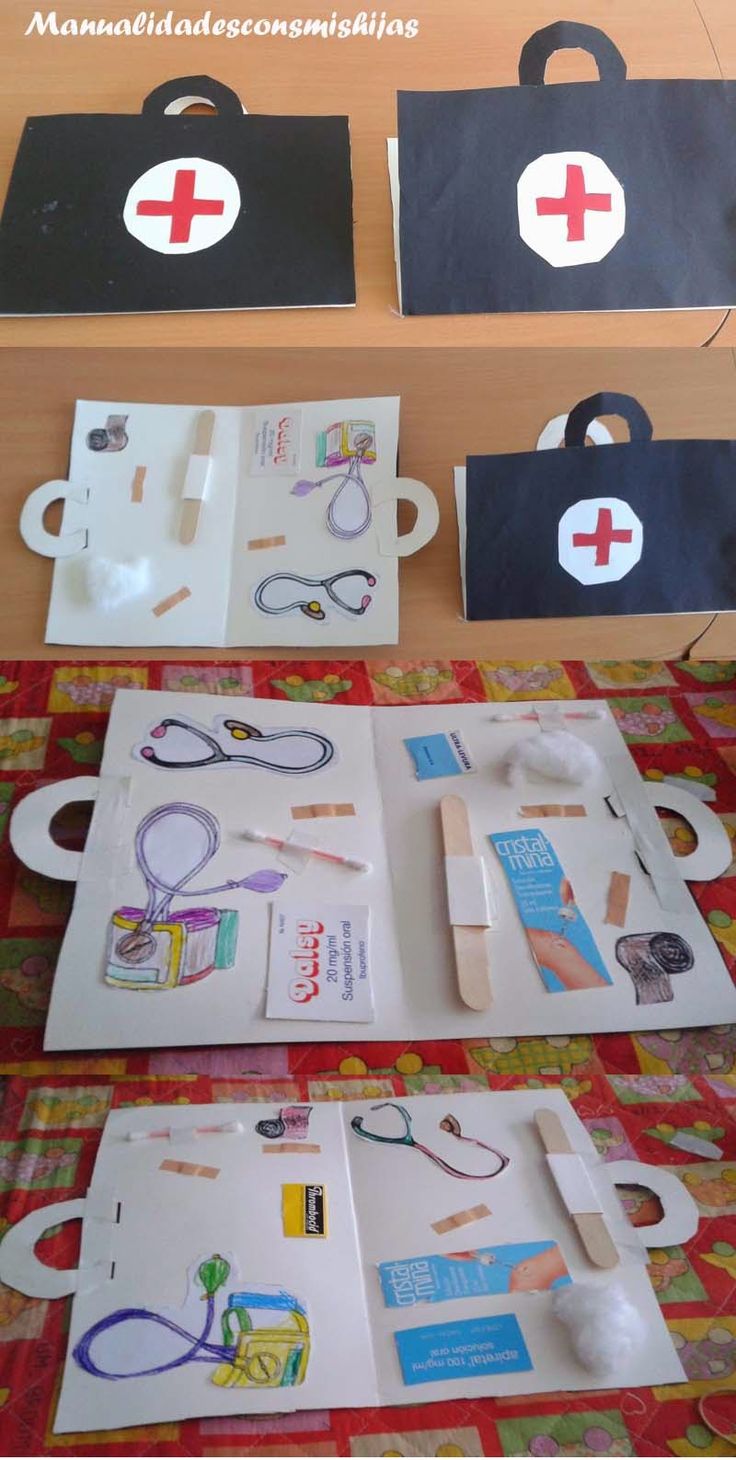 doctor bag craft preschool doctors crafts dr kit community worksheets kindergarten comment helpers toddler theme