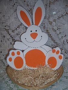 easter bunny basket craft (1)