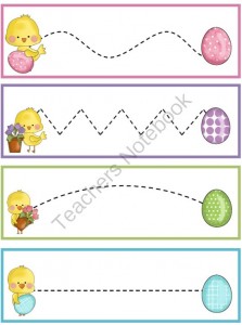 easter chick trace