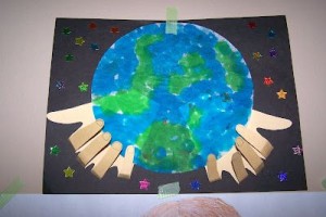 free Earth Day craft for kids (2)