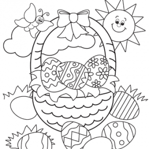 Easter-Coloring-Page-Easter-Basket