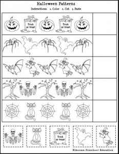 Free Printable Halloween Math Worksheet for Kids