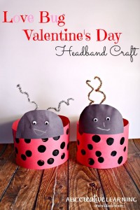 Love Bug Valentine's Day Headband Craft